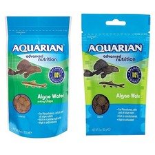 Aquarian Algae Wafers Advanced Nutrition Aquarium Fish Food Sinking Chips
