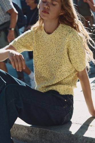 Zara oversized sequin knit - oversized,