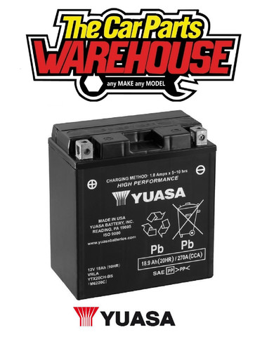 Yuasa ytx20ch 12v high - ytx20ch-bs,