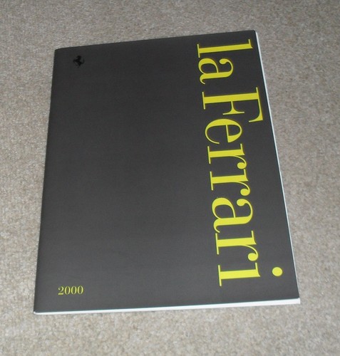 Ferrari brochure 2000 - ferrari,