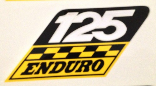 Yamaha at1 125 oil - yamaha, decal