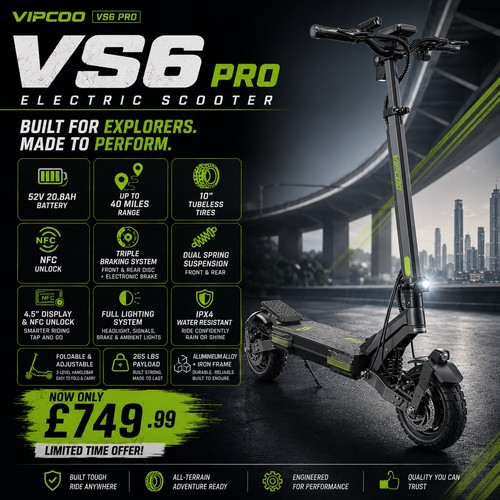 Vipcoo vs6 pro - pro, electric