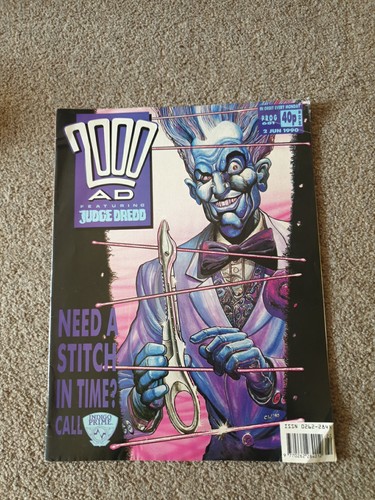 2000ad prog 681 judge dredd - judge,