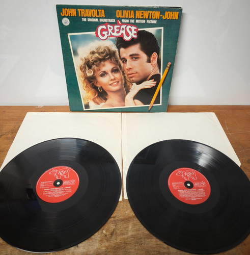 Grease deluxe 2lp black - grease,