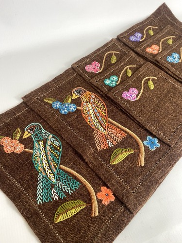 Vintage placemat coaster - vintage, &