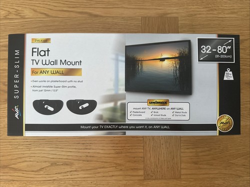 Avf flat wall mount bracket - flat, tv