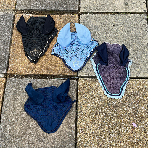 Lot horse fly veil ear - lot,