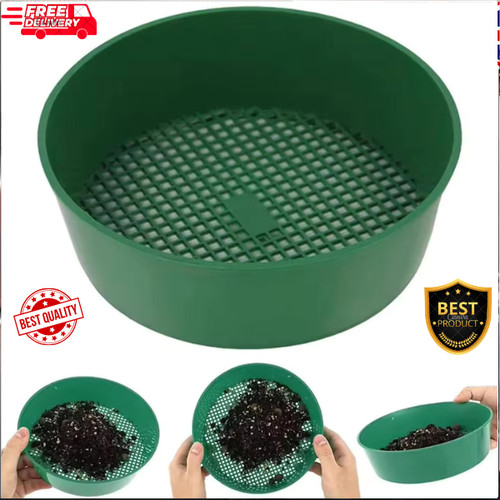 Round garden sieve - round,