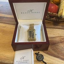 Klaus Kobec  Watch Boxed No 20783 working gold plated  quality watch 