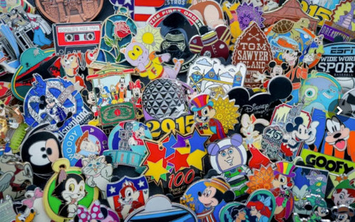 Disney pin trading lot 50 - disney,