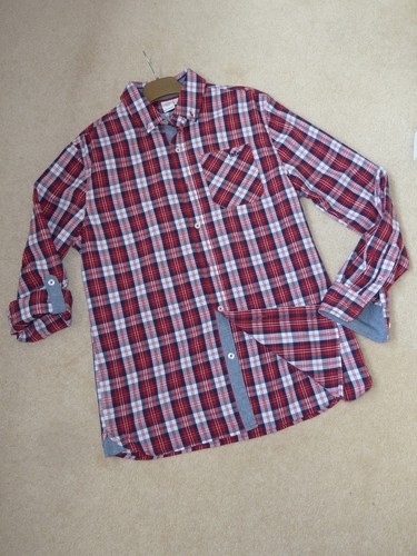 Mens lee cooper red check - mens,