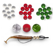 Glass Beads for Lure Fishing - 4mm, 6mm, 8mm | Pack of 10 Beads FISHIN ADDICT