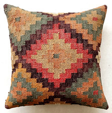 18x18" Vintage Indian Cushion