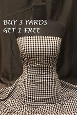 Small Black White Gingham