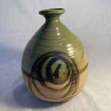 Moffat Pottery large globular vase - hand thrown in Scotland - 7"/18 cm tall
