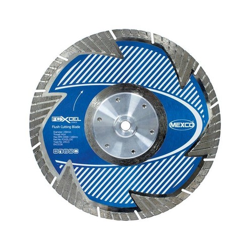 Flush cut diamond blade - flush,