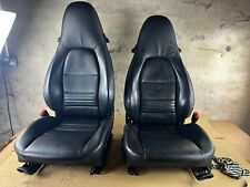 Porsche Boxster 986 911 996 Front Seats in Black