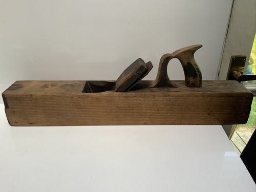 Vintage wooden jack plane - jack,