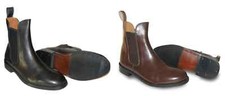 SADDLECRAFT LEATHER PULL ON JODHPUR BOOTS HORSE RIDING CHILDRENS/CHILDS/KIDS