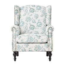 Vintage Floral High Back