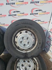 FIAT DUCATO CITROEN RELAY PEUGEOT BOXER STEEL 16” WHEELS X4 225/75/16 121 / 120R