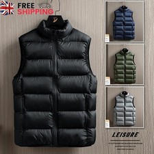Mens Padded Gilet Thermal Vest