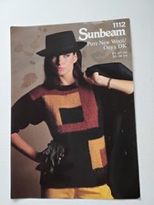 Sunbeam Knitting Pattern 1112