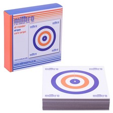 Milbro THICK CARD RWB 14cm Airgun Air Rifle Pistol Targets Practice Shooting 100