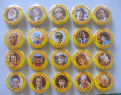 Only fools and - and, badge