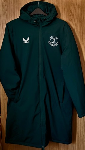 Everton padded long bench coat - everton,