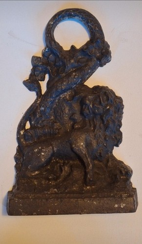 19th century cast iron door - cast,