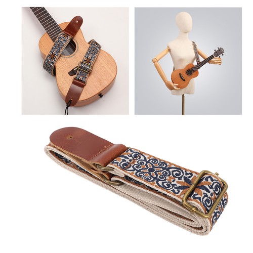 Ukulele strap embroidery style - ukulele,
