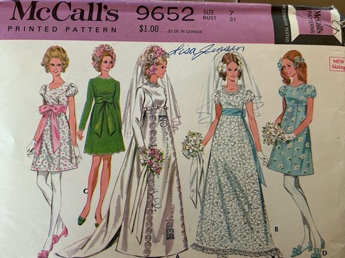 Vtg mccall 9652 - vtg, 60's