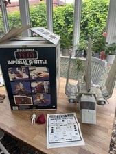 ROTJ Boxed Complete Vintage Kenner Star Wars  Imperial Shuttle + Instructions