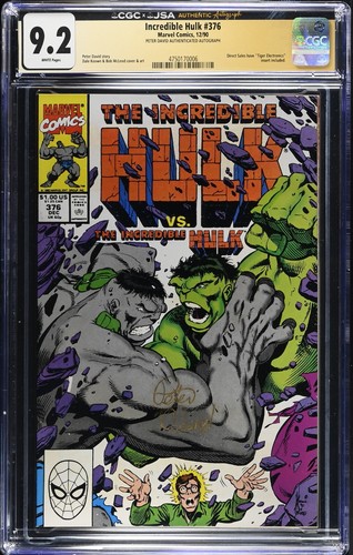 The incredible hulk - incredible, cgc