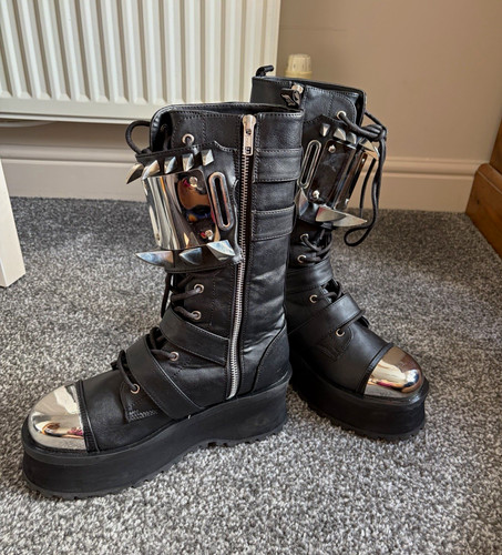 Demonia gravedigger 250 black - demonia,