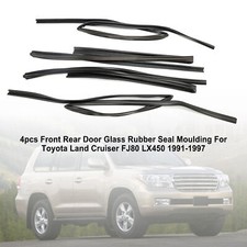 4pcs Door Glass Rubber Seal