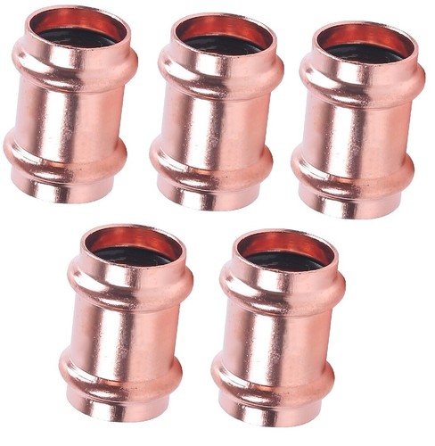 Press copper fittings - (5),