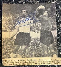 Signed Bobby Smith Tottenham
