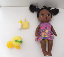 BABY ALIVE WORKING INTERACTIVE DARK COLOURED GIRL DOLL & ACCESSORIES  2016