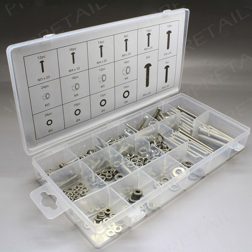 24pc nuts washers bolts - 24pc,
