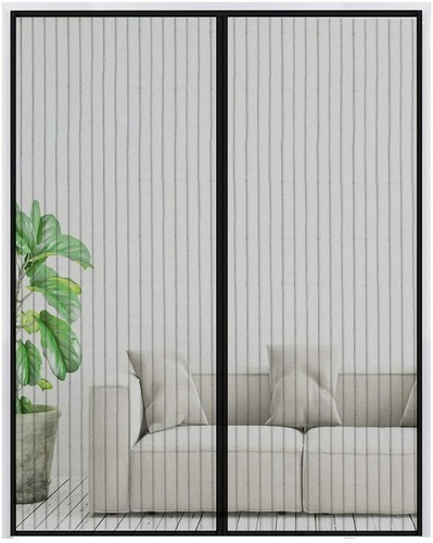 Magnetic door fly screen - screen, magic