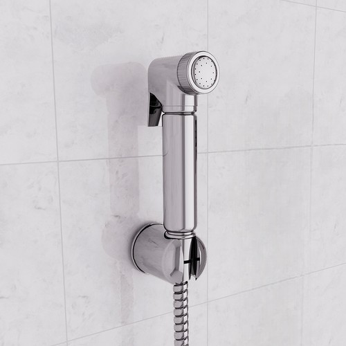 Solid brass hygiene toilet - brass,