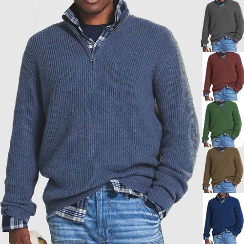 Mens ribbed jumper sweater - mens,