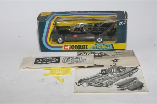 Corgi 267 batmobile clear - corgi, batmobile,