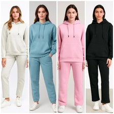 LADIES WOMENS FLEECE TRACKSUIT