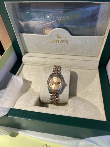 Rolex ladies steel gold - ladies, &