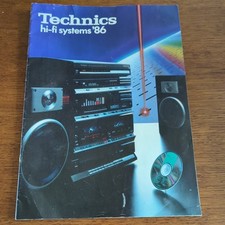 Technics 198y Hi-Fi System Brochure Catalogue - Vintage