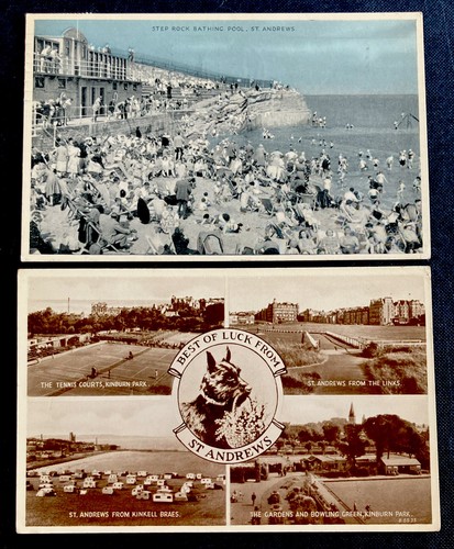 Andrews postcards beach - st,