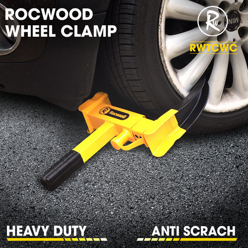 Caravan wheel clamp - caravan, lock